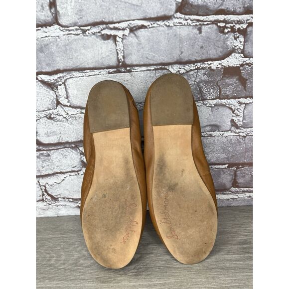 Sam Edelman Felicia Brown Leather Bow Classic Ballet Flats Women Sz 7.5M US/38.5 - Picture 9 of 16